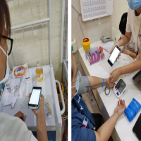 富立葉移動護理PDA深入西安交大二附院進行產(chǎn)品服務！