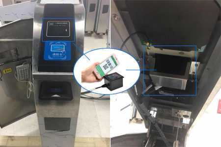 新大陸NLS-FM25-EX二維碼掃描模塊嵌入智能閘機，實現(xiàn)智慧景區(qū)票務(wù)