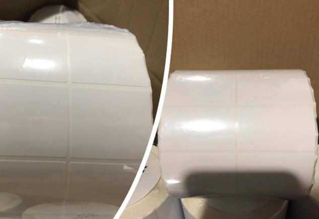 不干膠銅板標(biāo)簽紙，蘇州某化妝品企業(yè)采購