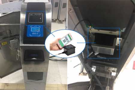 新大陸NLS-FM25-EX二維碼掃描模塊嵌入智能閘機，實現(xiàn)智慧景區(qū)票務